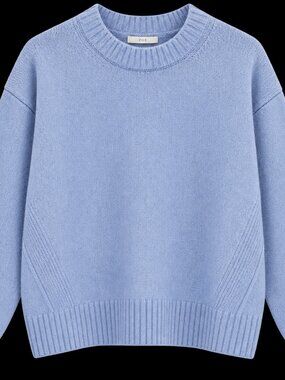 Rachel Zoe Pale Blue Crewneck Sweater